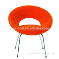 round shape simply style leisure chair , fabric easy chair (NH112)